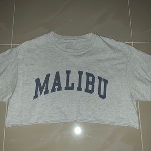 MALIBU cropped tee